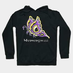 Memengwaa (Butterfly) Non-Binary Pride Hoodie